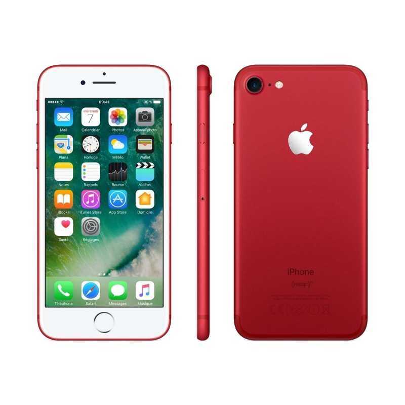 iPhone 7 128 Go Rouge reconditionné en France - Recycletek