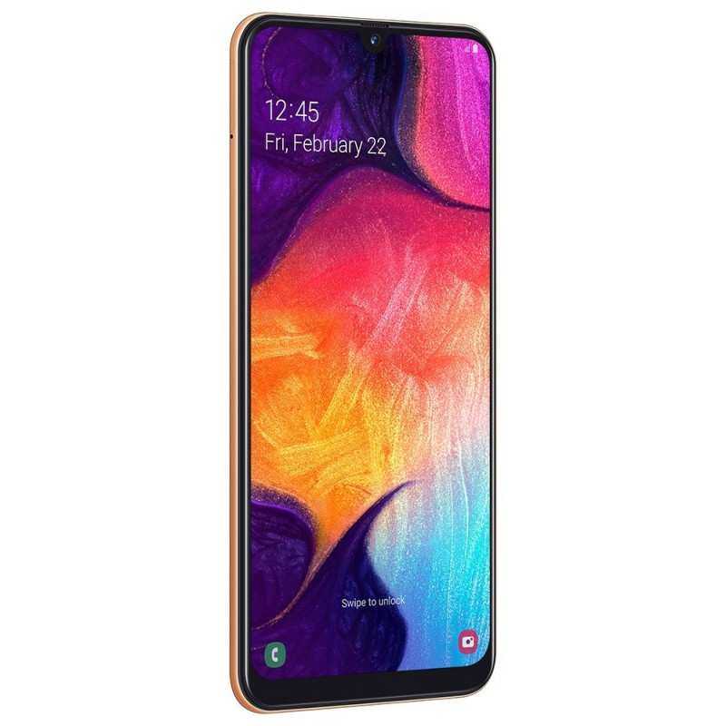 Galaxy A50 128 Go Corail reconditionné en France - Recycletek