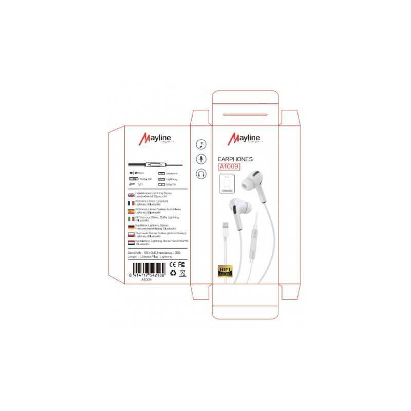Ecouteurs Kit Main Libre Lightning Bluetooth reconditionné - Recycletek