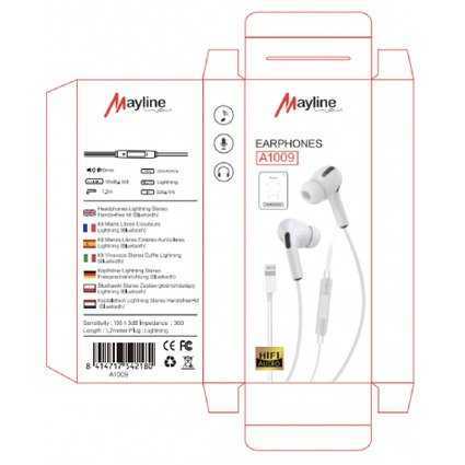 Ecouteurs Kit Main Libre Lightning Bluetooth reconditionné - Recycletek
