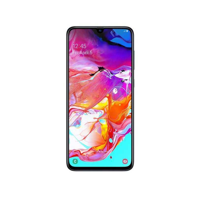Galaxy A70 Dual Sim 128 Go Noir reconditionné en France - Recycletek