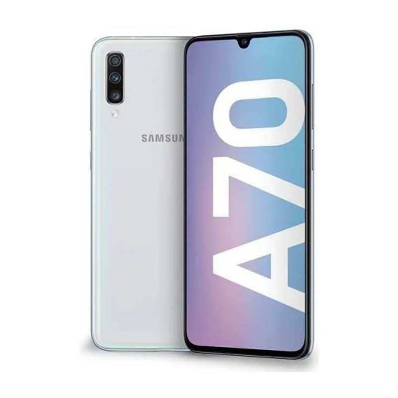 Galaxy A70 Dual Sim 128 Go Blanc reconditionné en France - Recycletek