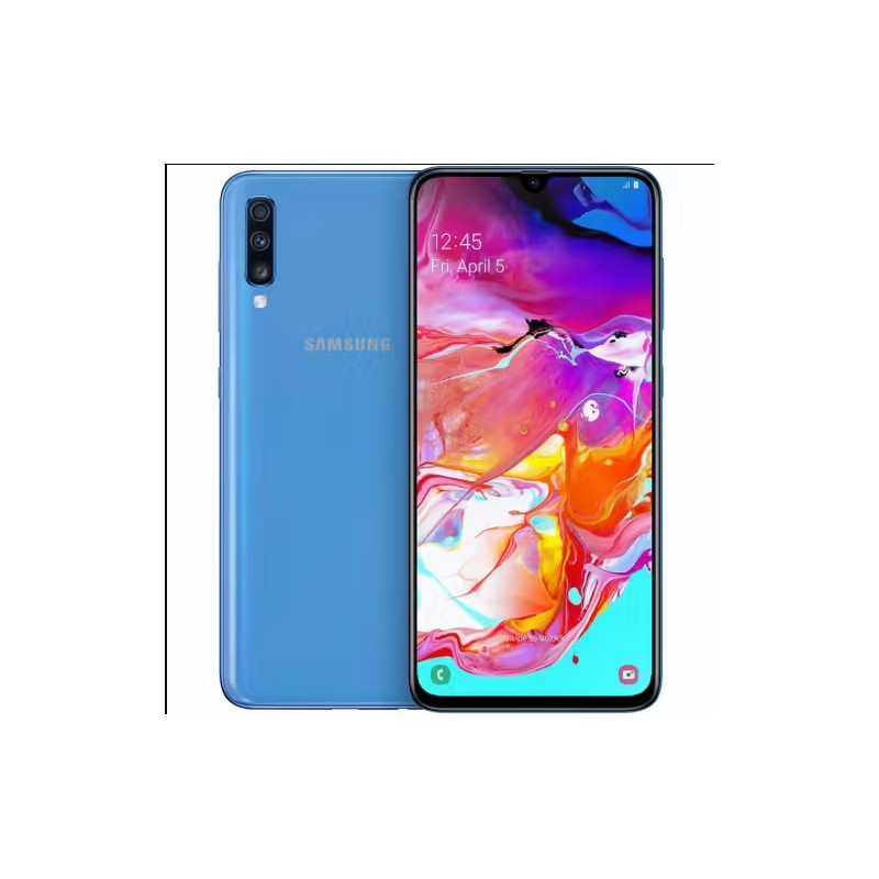 Galaxy A70 Dual Sim 128 Go Bleu reconditionné en France - Recycletek