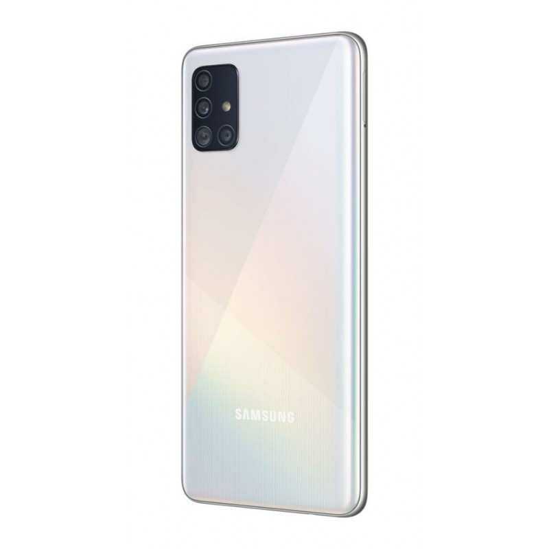 Galaxy A51 Double Sim 128 Go Blanc reconditionné en France - Recycletek