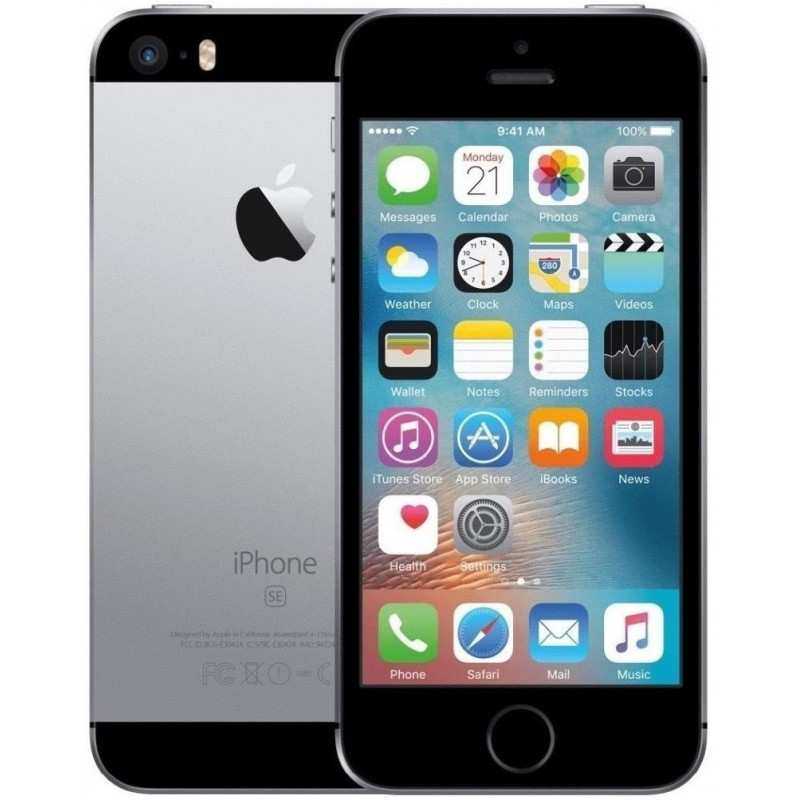 iPhone SE 128 Go Gris Sidéral reconditionné en France - Recycletek