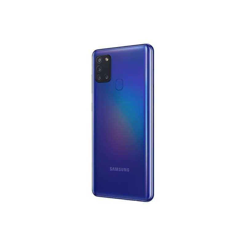 Galaxy A21S 32 Go Bleu reconditionné en France - Recycletek
