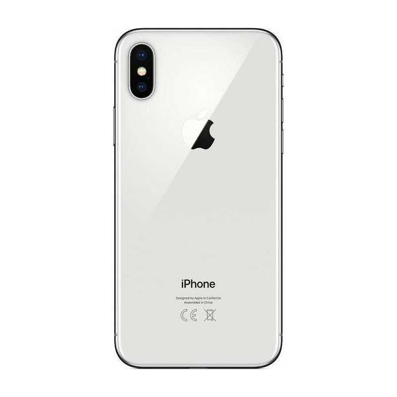 iPhone X 256 Go - Argent reconditionné en France - Recycletek