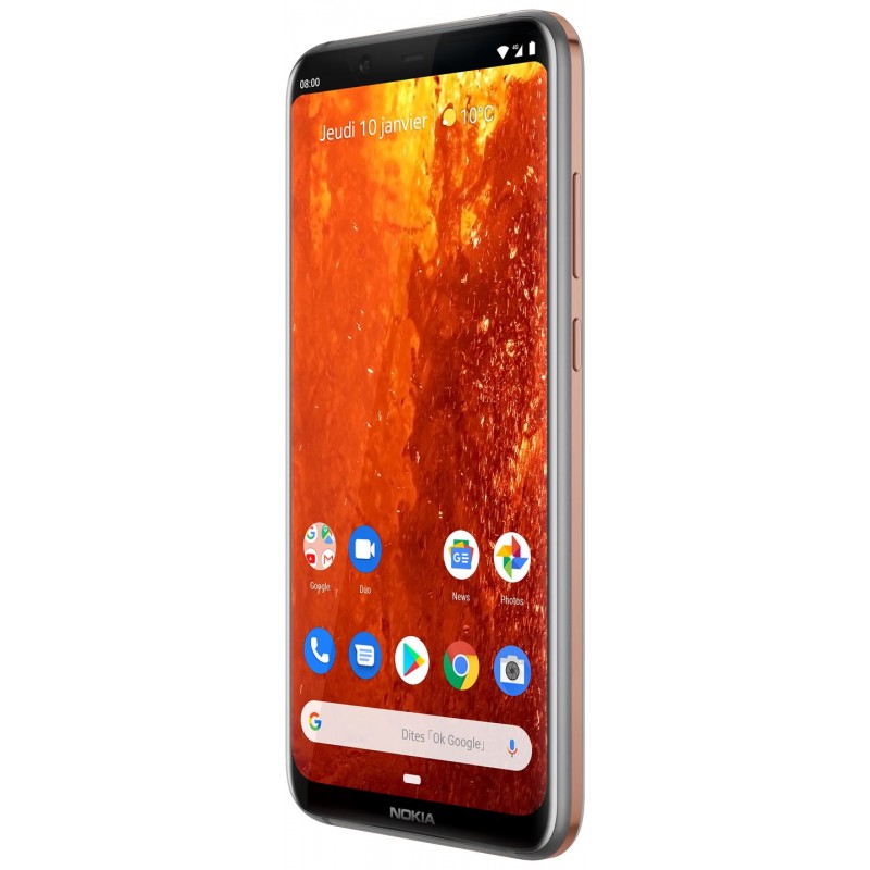 Nokia 8.1 64 Go Argent reconditionné en France - Recycletek