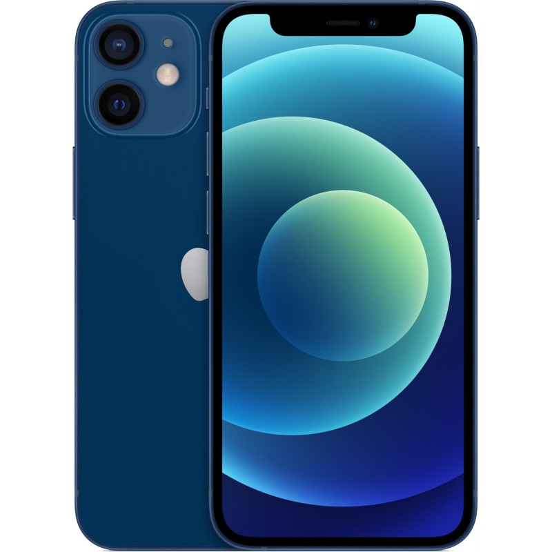 iPhone 12 Mini 128 Go Bleu reconditionné en France - Recycletek