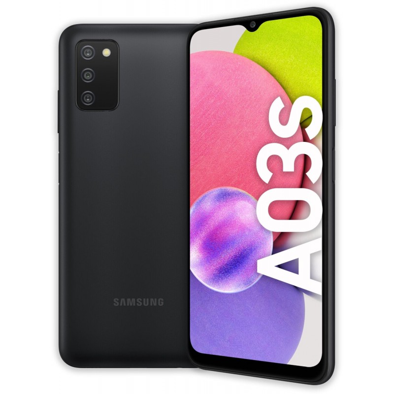 Galaxy A03s Double Sim 32 Go Noir reconditionné en France - Recycletek