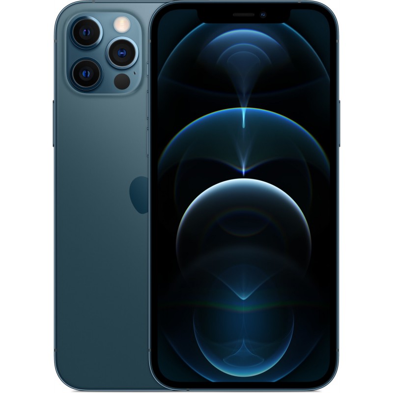 iPhone 12 Pro 128 Go Double Sim Bleu pacifique reconditionné en France - Recycletek