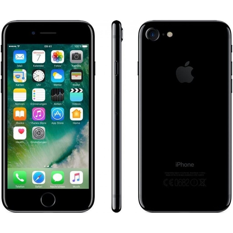 iPhone 7 128 Go Noir De Jais reconditionné en France - Recycletek