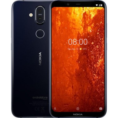 Nokia 8.1 Double SIM 64 Go Bleu reconditionné - Recycletek