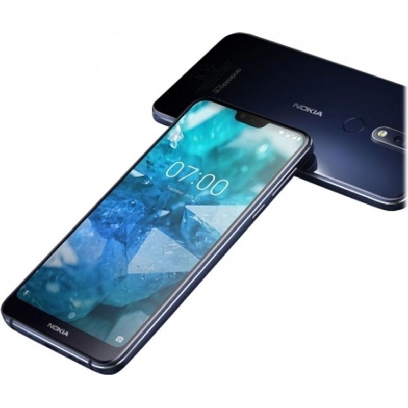 Nokia 7.1 Double SIM 32 Go Bleu reconditionné en France - Recycletek