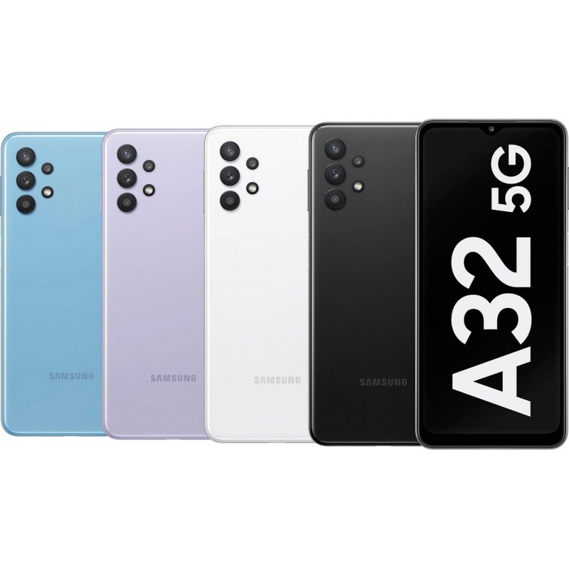 Samsung Galaxy A32 5G 128 Go Noir reconditionné en France - Recycletek