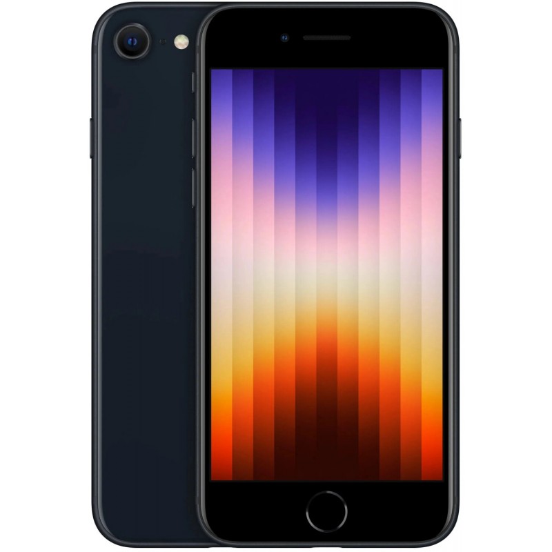 Apple iPhone SE 2022 256 Go Noir Minuit reconditionné en France - Recycletek