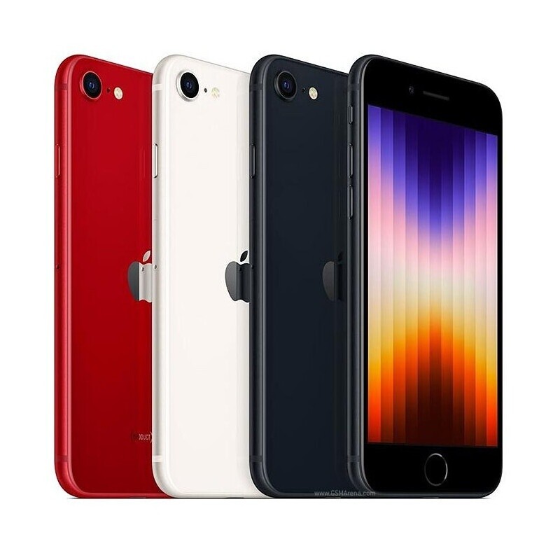 Apple iPhone SE 2022 256 Go Noir Minuit reconditionné en France - Recycletek
